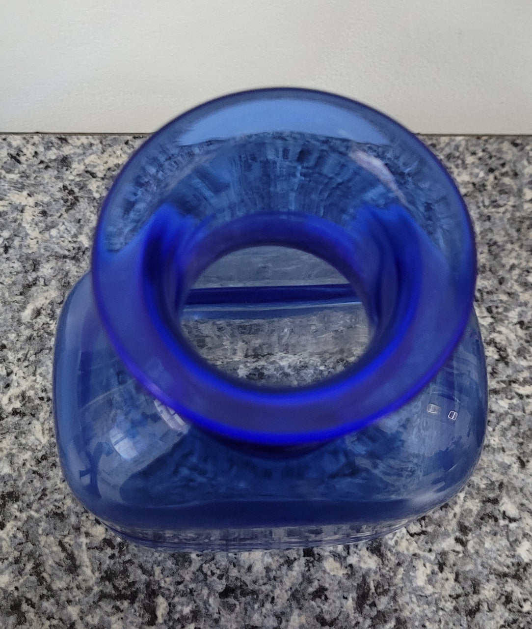 "Bertil Vallien" Kosta Boda Blue Vase | Antique & Vintage | Moonee Ponds Antiques | Australia Wide Delivery