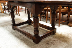 French Oak Petite Extension Table | Antique & Vintage | Moonee Ponds Antiques | Australia Wide Delivery