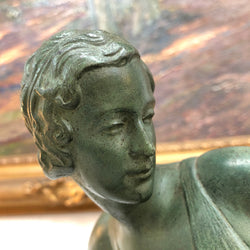 French Art Deco Signed Bronze Of Dianna | Antique & Vintage | Moonee Ponds Antiques | Australia Wide Delivery