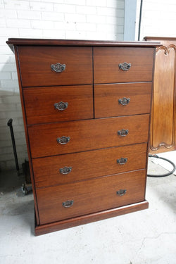 Clearance Vintage Custom Made Tall boy | Antique & Vintage | Moonee Ponds Antiques | Australia Wide Delivery