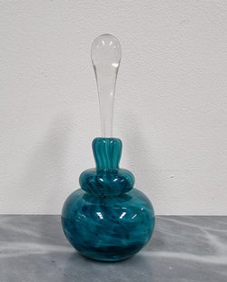 Australian Art Glass Signed “Kylie Nielson” Perfume Bottle | Antique & Vintage | Moonee Ponds Antiques | Australia Wide Delivery