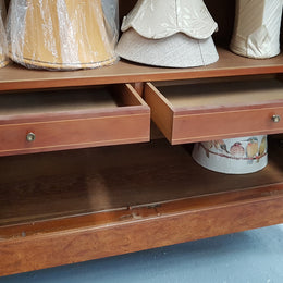 French Burr Walnut Armoire/Wardrobe