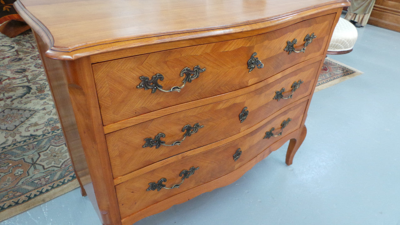 French Louis XV Style Cherrywood Commode | Antique & Vintage | Moonee Ponds Antiques | Australia Wide Delivery