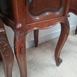 Pair of Beautiful French Oak Bedside Cabinets