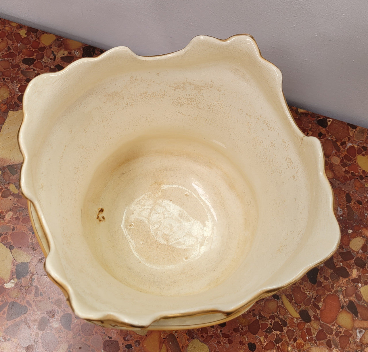 Antique Jardiniere With Pastel Colours | Antique & Vintage | Moonee Ponds Antiques | Australia Wide Delivery