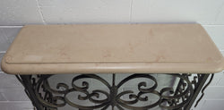 Stunning Art Deco Wrought Iron & Marble Top Console Table | Antique & Vintage | Moonee Ponds Antiques | Australia Wide Delivery