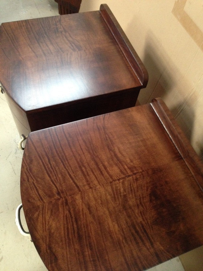 Pair Art Deco Bedsides | Antique & Vintage | Moonee Ponds Antiques | Australia Wide Delivery