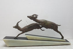 French Art Deco Deer Sculpture-2 | Antique & Vintage | Moonee Ponds Antiques | Australia Wide Delivery