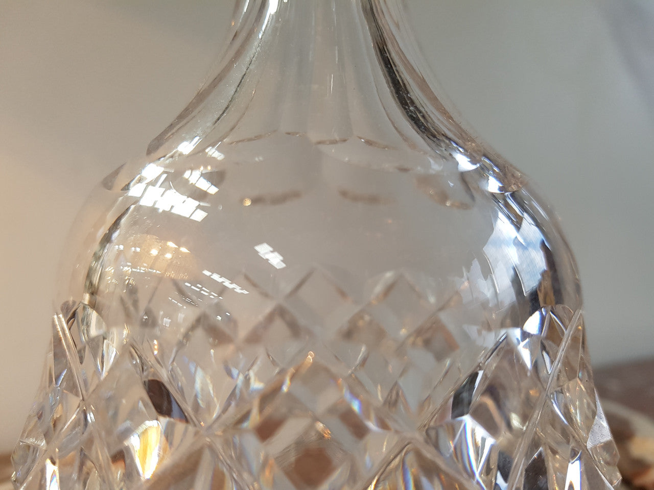 Cut Glass Decanter Bottle | Antique & Vintage | Moonee Ponds Antiques | Australia Wide Delivery