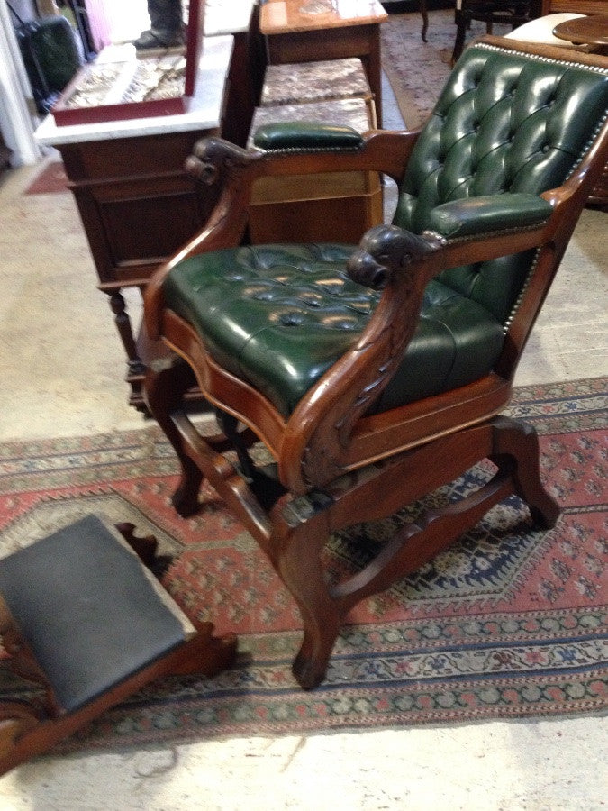 Victorian Antique Barbers Chair