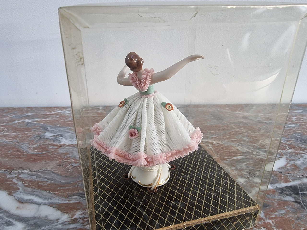 Rare “Dresden” Ballerina Figurine In Original Packaging | Antique & Vintage | Moonee Ponds Antiques | Australia Wide