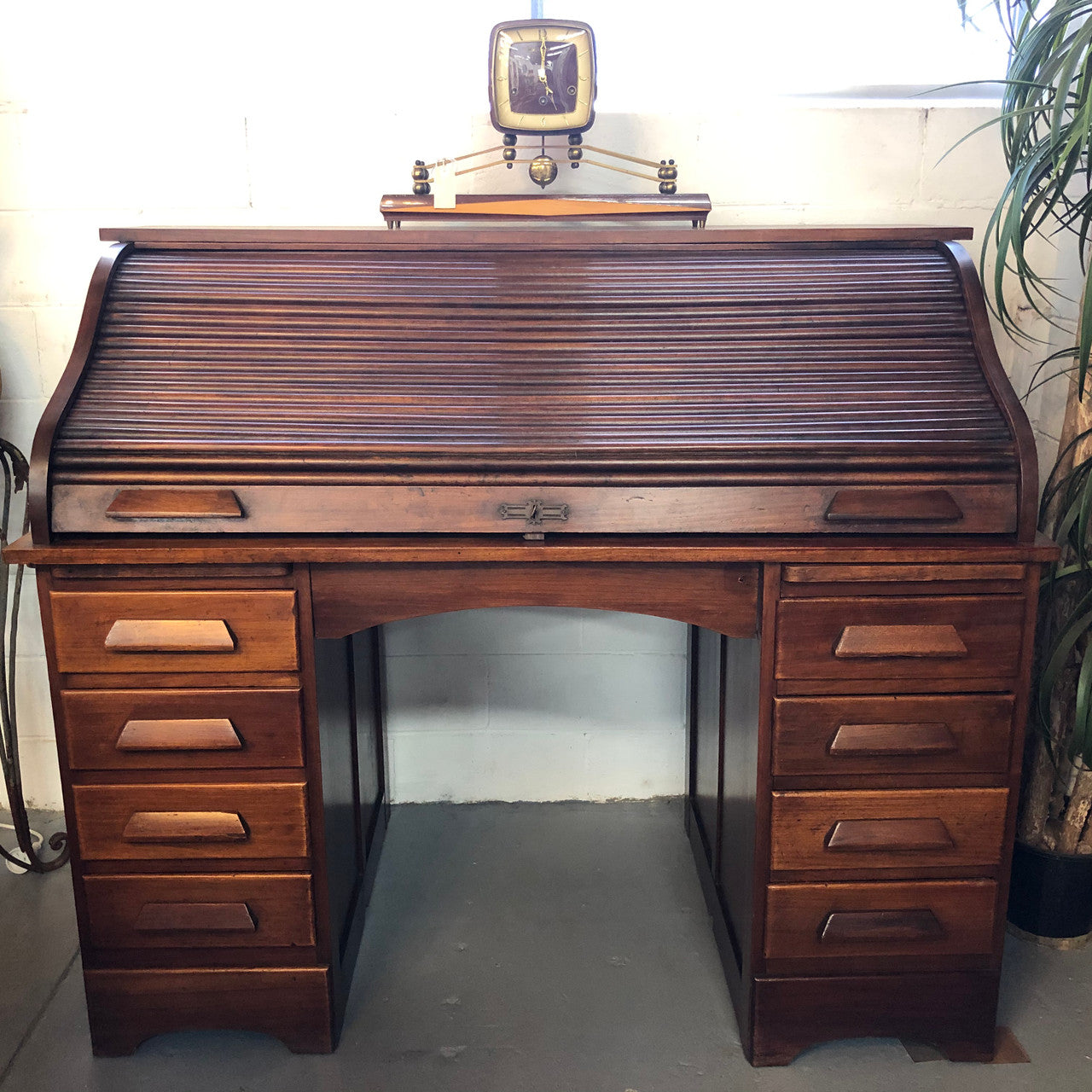 Fabulous Australian Roll Top Desk | Antique & Vintage | Moonee Ponds Antiques | Australia Wide Delivery