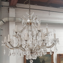 Fine French Parisian Crystal Chandelier