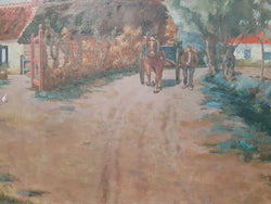 Framed French Oil Painting | Antique & Vintage | Moonee Ponds Antiques | Australia Wide Delivery