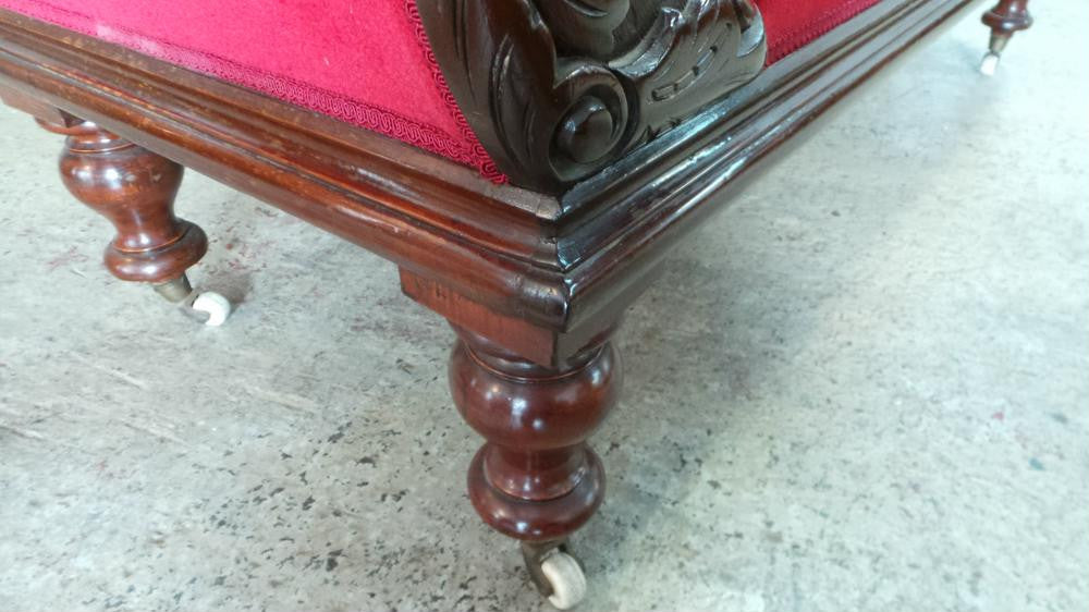 Victorian Chaise Lounge | Antique & Vintage | Moonee Ponds Antiques | Australia Wide Delivery