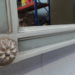 French Painted Mirror