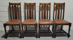 Fabulous Small Oak Extension Table & Four Dinning Chairs | Antique & Vintage | Moonee Ponds Antiques | Australia Wide Delivery