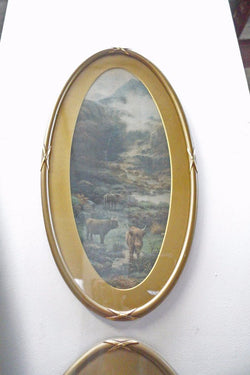 Pair Of Edwardian Lithographs | Antique & Vintage | Moonee Ponds Antiques | Australia Wide Delivery