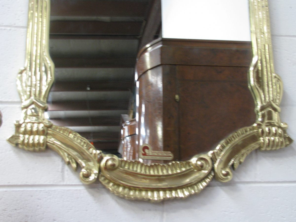 Japanese Brass Mirror