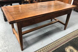 Rustic 19th Century French Oak Farmhouse Extension Table | Antique & Vintage | Moonee Ponds Antiques | Australia Wide Delivery
