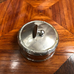 Vintage Round Metal Stud Box