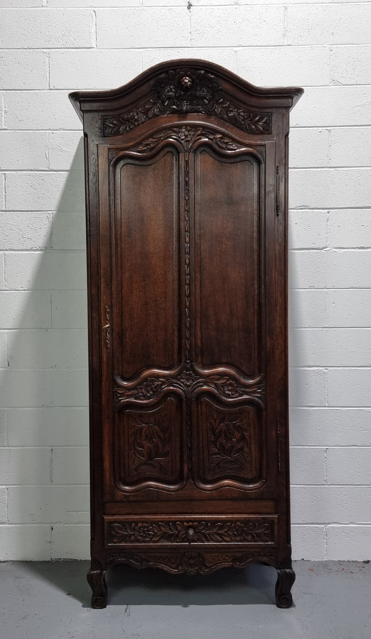 An Attractive French Single-Door ‘Marriage Armoire’ | Antique & Vintage | Moonee Ponds Antiques | Australia Wide Delivery