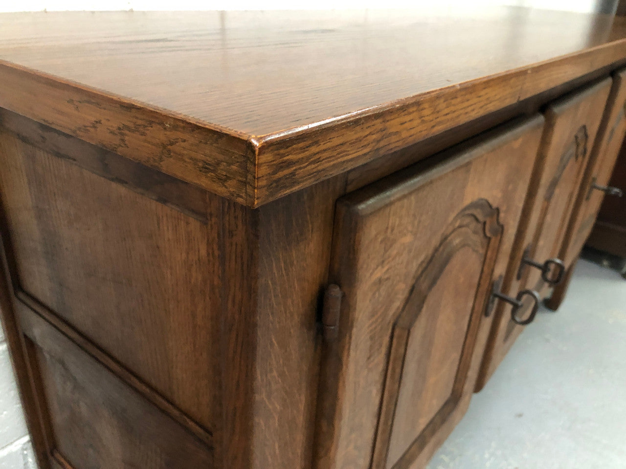 Lovely French Oak Three Door Buffet | Antique & Vintage | Moonee Ponds Antiques | Australia Wide Delivery
