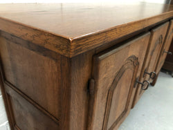 Lovely French Oak Three Door Buffet | Antique & Vintage | Moonee Ponds Antiques | Australia Wide Delivery