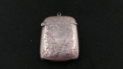 Sterling Silver Vesta Case | Antique & Vintage | Moonee Ponds Antiques | Australia Wide Delivery