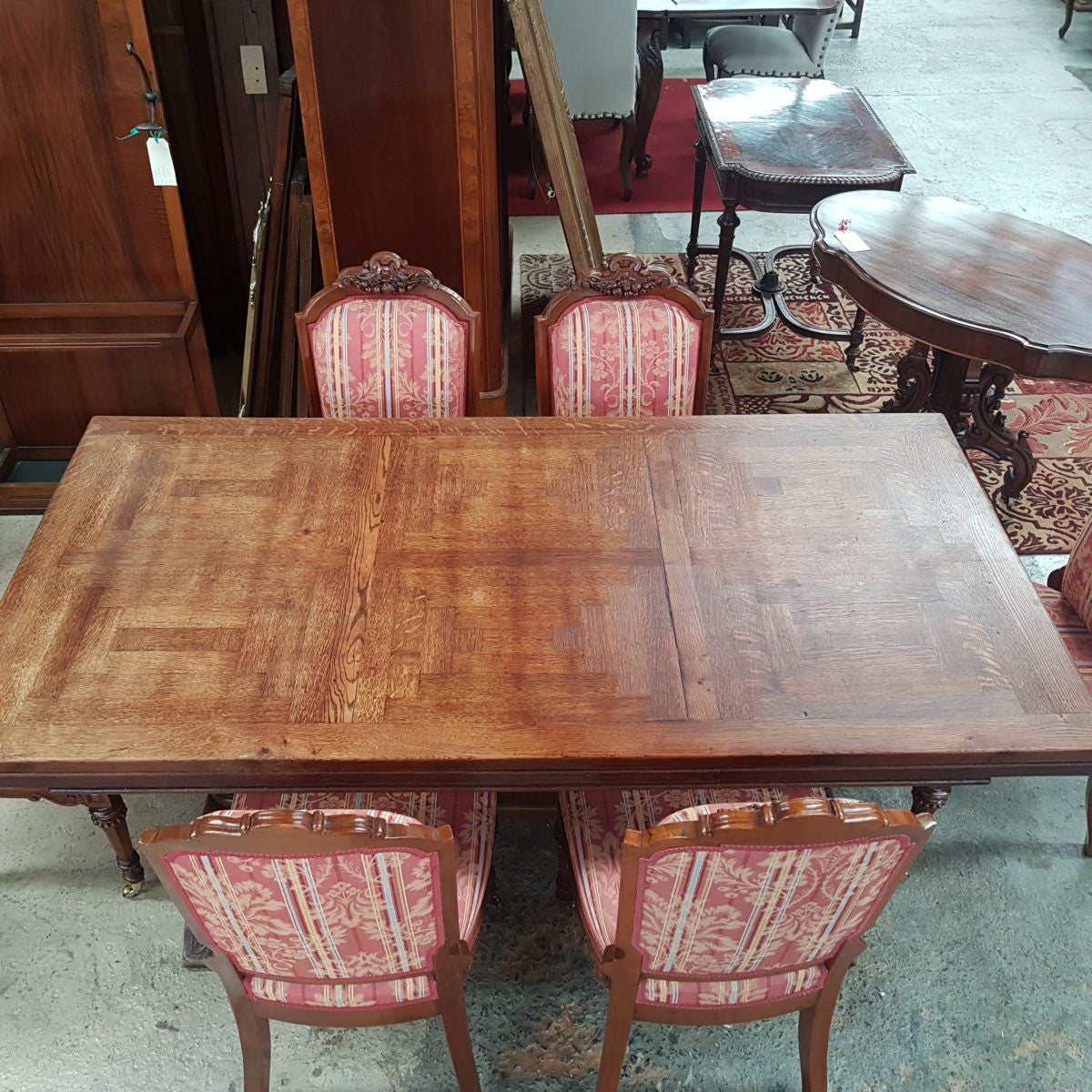 French Tudor Style Dining Table