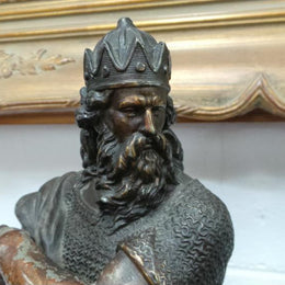 Pair of Victorian Viking Statues