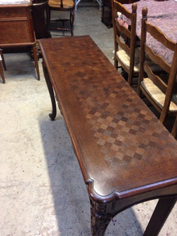French Parquetry Top Console Table | Antique & Vintage | Moonee Ponds Antiques | Australia Wide Delivery