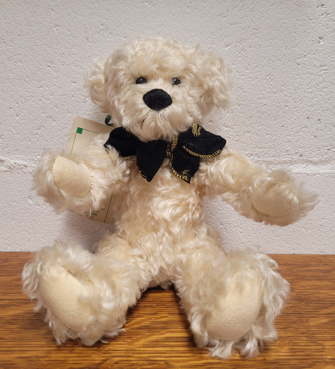 Curly Cream Mohair Australian Artist Teddy Bear