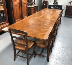 Stunning French Louis XVth style large Extension table | Antique & Vintage | Moonee Ponds Antiques | Australia Wide Delivery