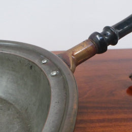 Antique Copper Frying Pan