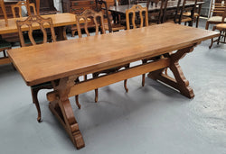 French Oak Farmhouse Table With Extensions | Antique & Vintage | Moonee Ponds Antiques | Australia Wide Delivery