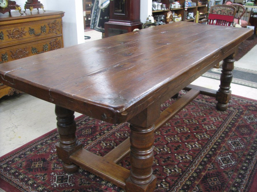 Antique French Oak Refectory Table-1 | Antique & Vintage | Moonee Ponds Antiques | Australia Wide Delivery