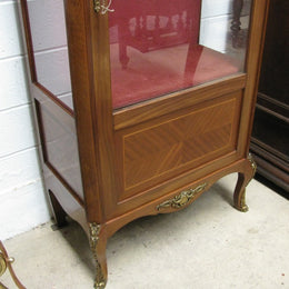 French Walnut Vitrine