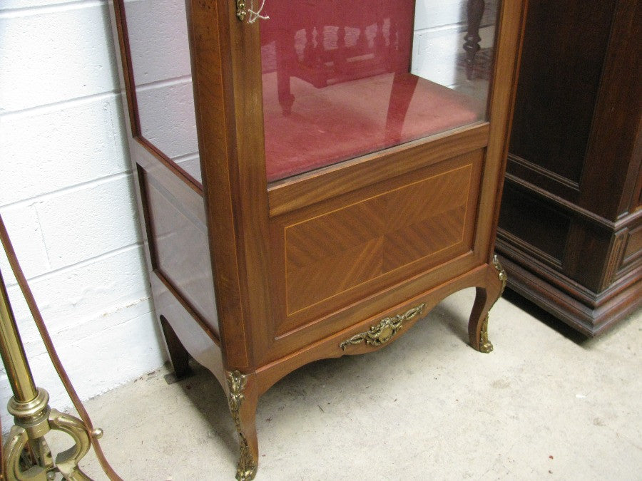 French Walnut Vitrine