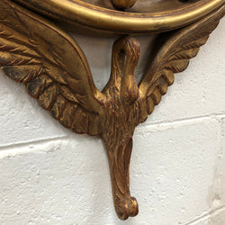 Rare Wooden Framed Convex Mirror | Antique & Vintage | Moonee Ponds Antiques | Australia Wide Delivery