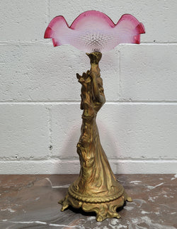 Late Victorian Spelter Table Centerpiece-Comport | Antique & Vintage | Moonee Ponds Antiques | Australia Wide Delivery