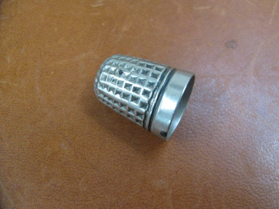 Antique Continental Silver Thimble
