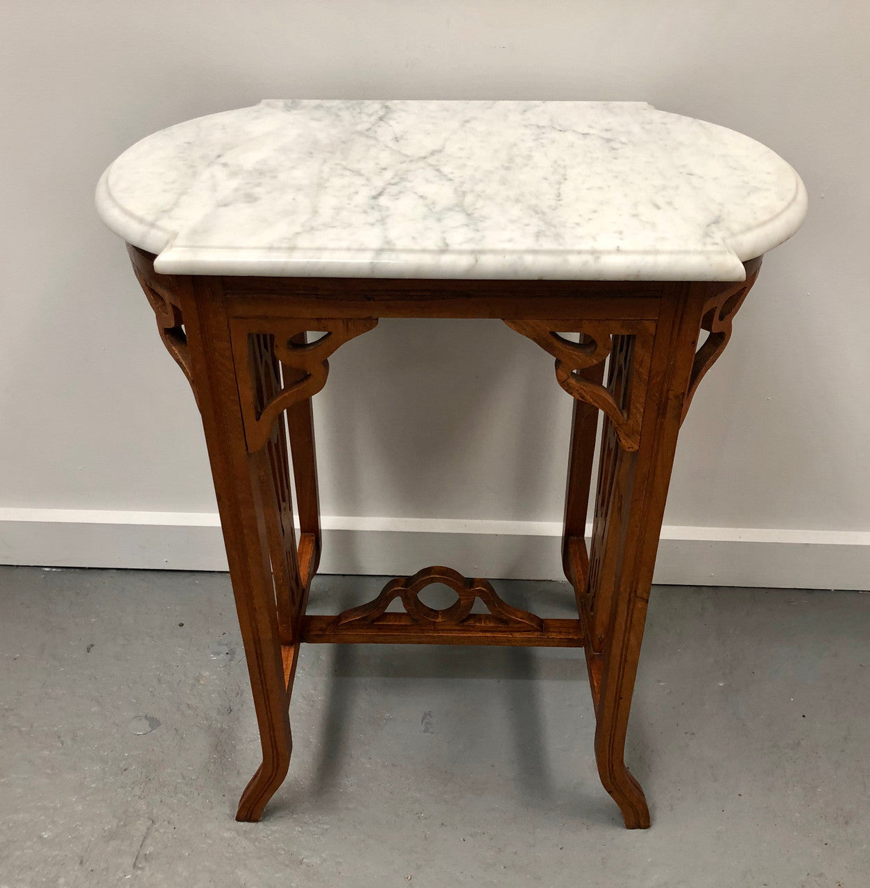 Arts and Crafts Carved Occasional Table | Antique & Vintage | Moonee Ponds Antiques | Australia Wide Delivery