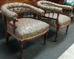 Gents & Ladies Tub Chairs | Antique & Vintage | Moonee Ponds Antiques | Australia Wide Delivery