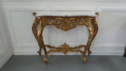Louis XV Style French Beautifully Carved Gilt Console Table | Antique & Vintage | Moonee Ponds Antiques | Australia Wide Delivery
