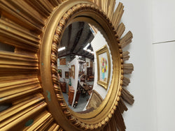 French Sunburst Gilt Wall Mirror | Antique & Vintage | Moonee Ponds Antiques | Australia Wide Delivery