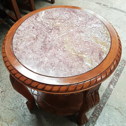 Carved Occasional Table | Antique & Vintage | Moonee Ponds Antiques | Australia Wide Delivery
