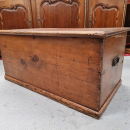 Pine Trunk-Blanket Box