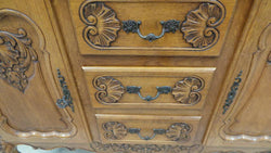 Beautiful Carved French Oak Sideboard | Antique & Vintage | Moonee Ponds Antiques | Australia Wide Delivery