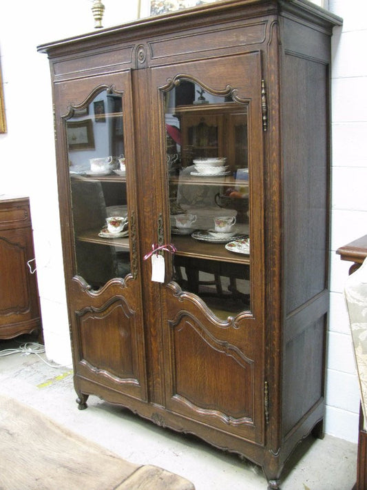 French Oak Bookcase